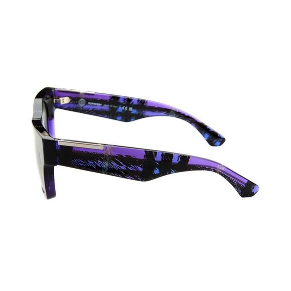 Burberry Women's Be4424f 52Mm Sunglasses, Purple - Picture 2 of 2